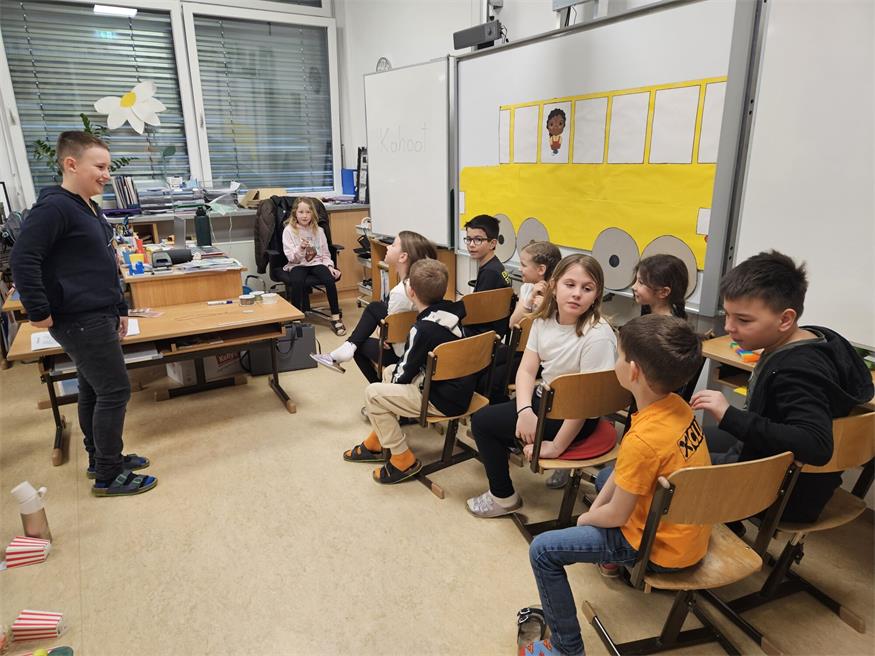 Pilgersdorfer Volksschule wurde zum „Vorlesekino“