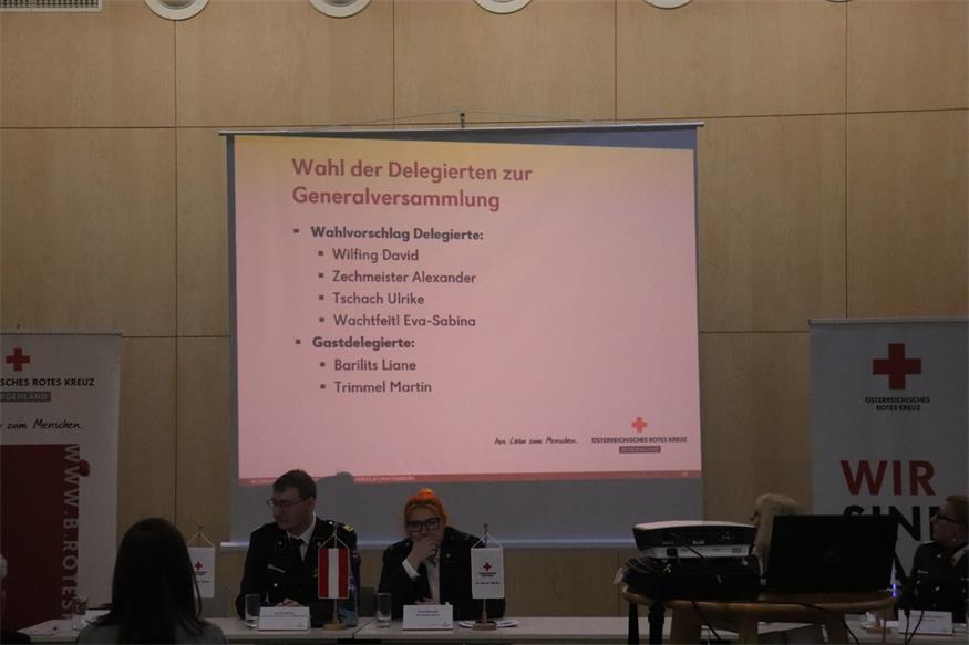 Die Bezirksstelle des Roten Kreuzes lud zur Bezirksversammlung