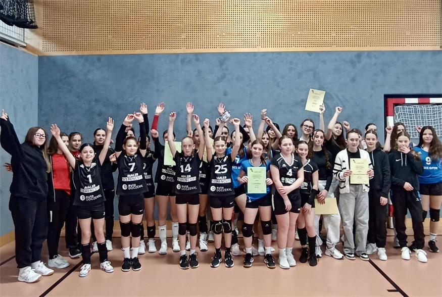 GSV Volleys und UVC Neusiedl/See sind Burgenlands U14-Landesmeister