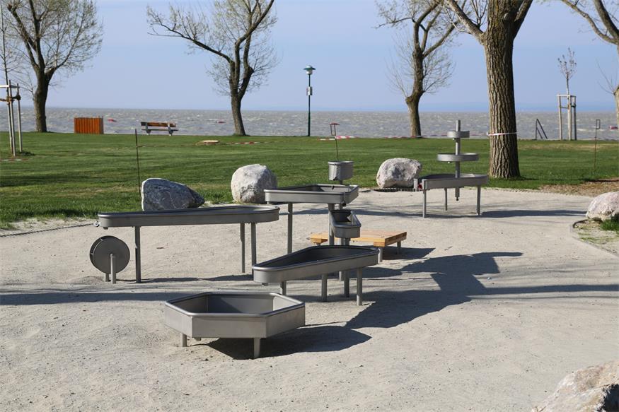 Neues Spielvergnügen im Neusiedler Strandbad