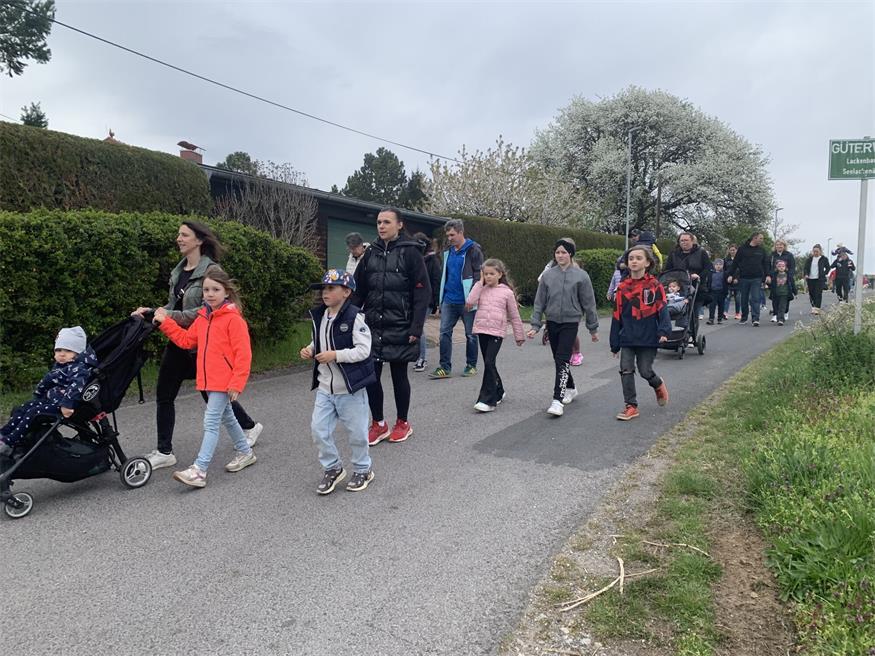 Wanderung mit Osterprogramm der Naturfreunde Lackenbach