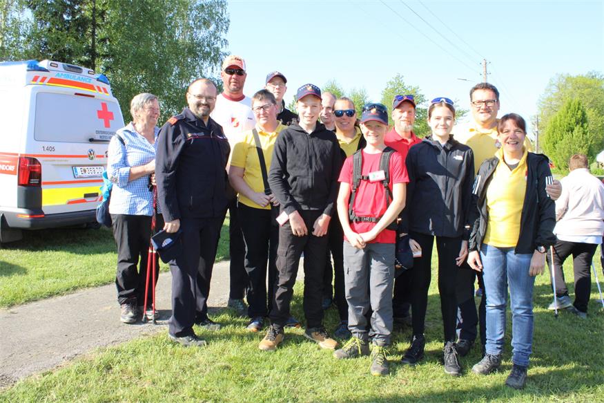 „Manege frei“ für tausende Wanderlustige in Nebersdorf