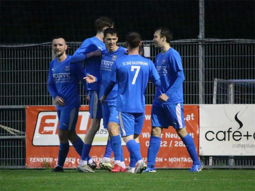 Bad Sauerbrunn überrollte Horitschon im heimischen Wetterkreuzstadion