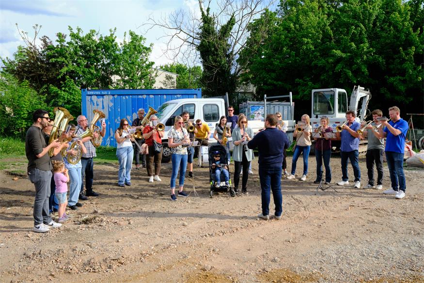 Musikheim Andau: Aufgespielt zur Gleichenfeier