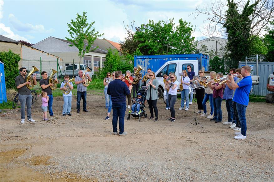 Musikheim Andau: Aufgespielt zur Gleichenfeier