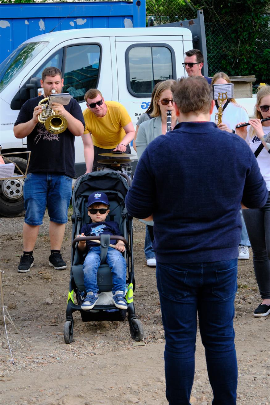 Musikheim Andau: Aufgespielt zur Gleichenfeier