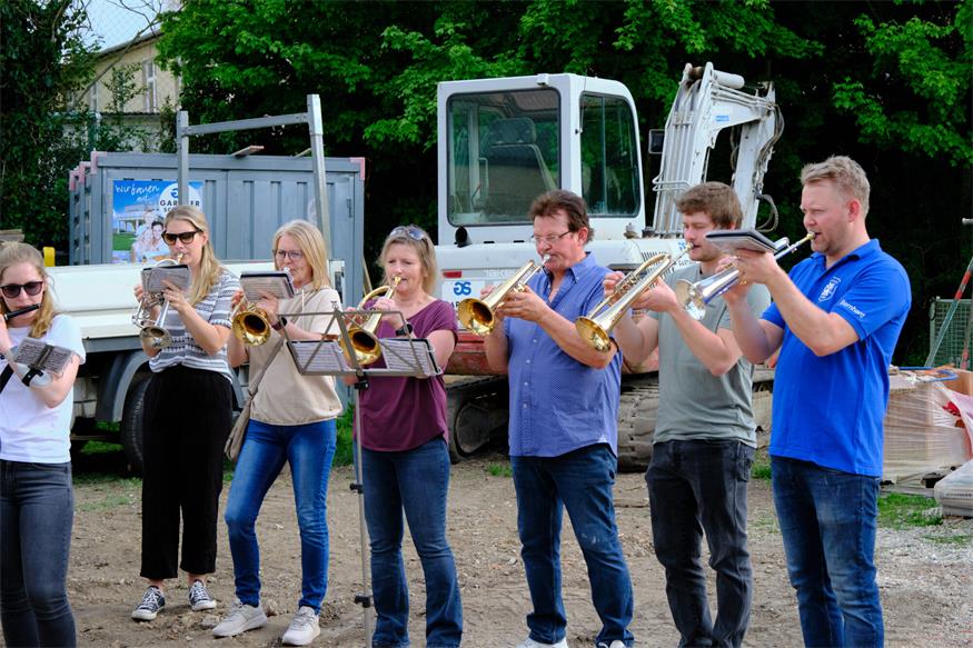 Musikheim Andau: Aufgespielt zur Gleichenfeier