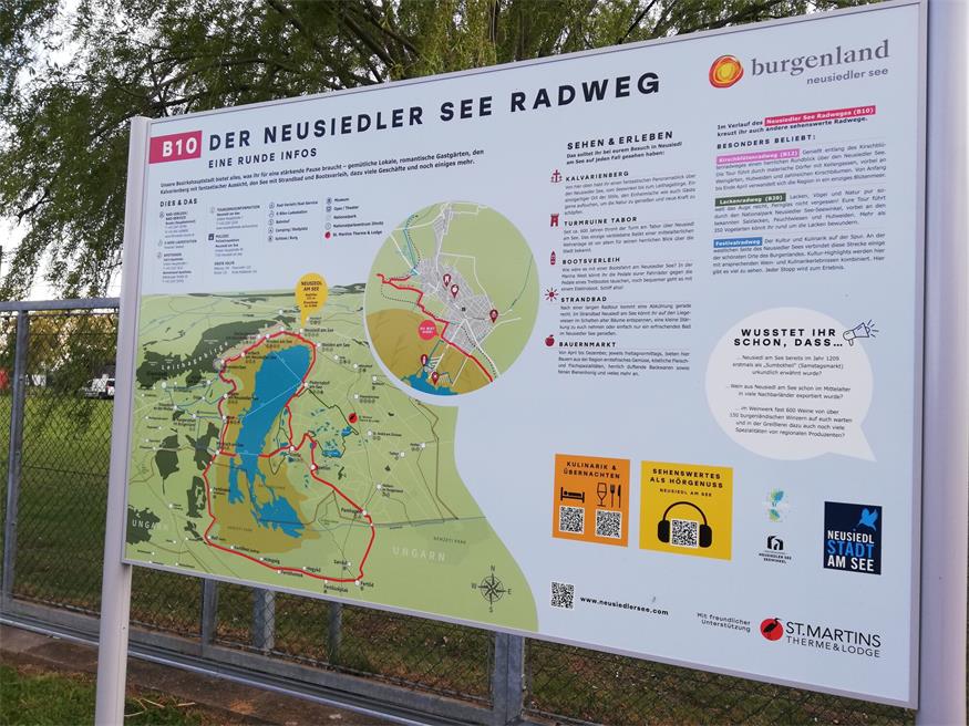 Um den Neusiedler See: Radweg mit Natur, Kultur und Kulinarik