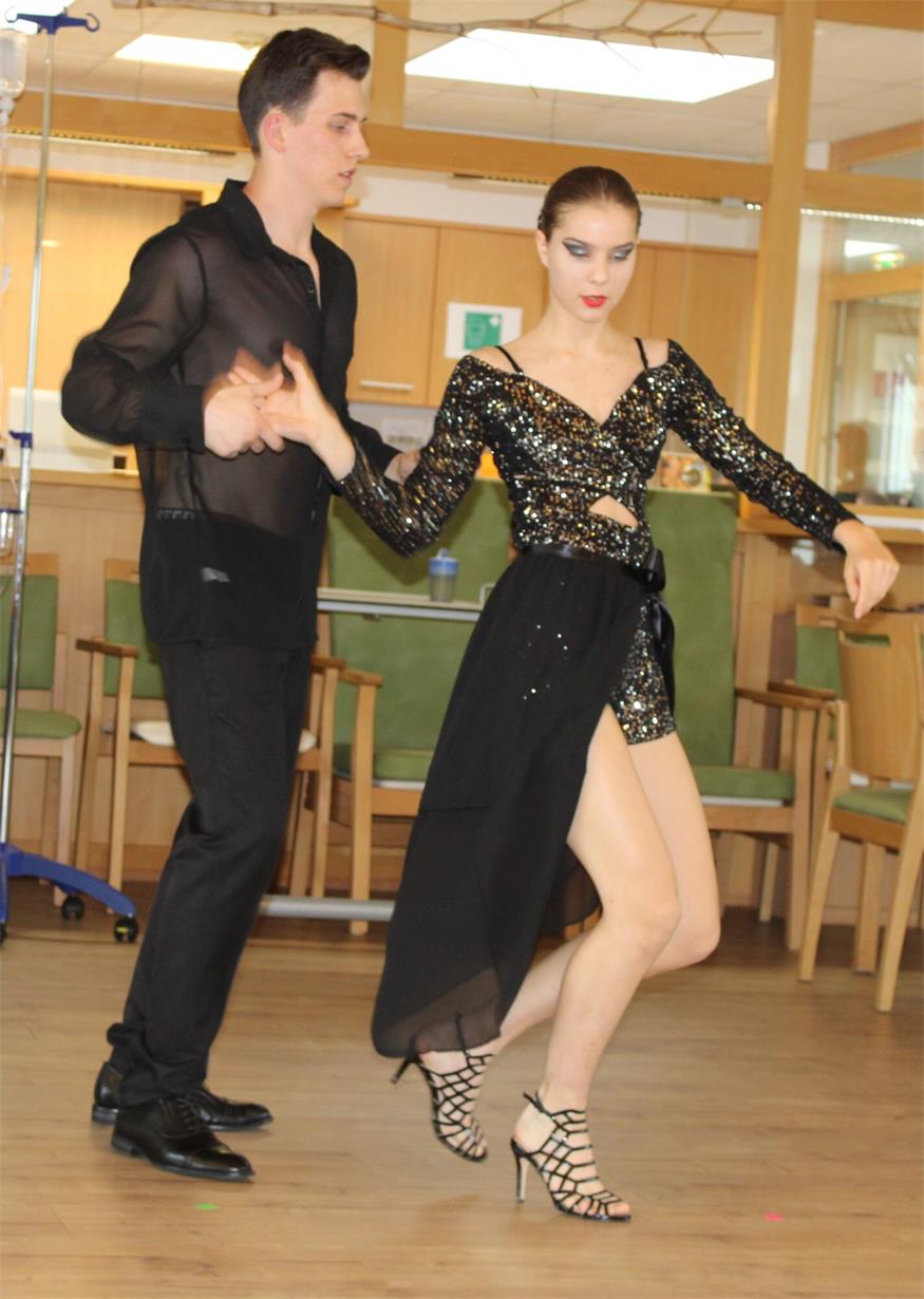 Colourful Dancers waren echter Schlager im  Pflegezentrum Weppersdorf
