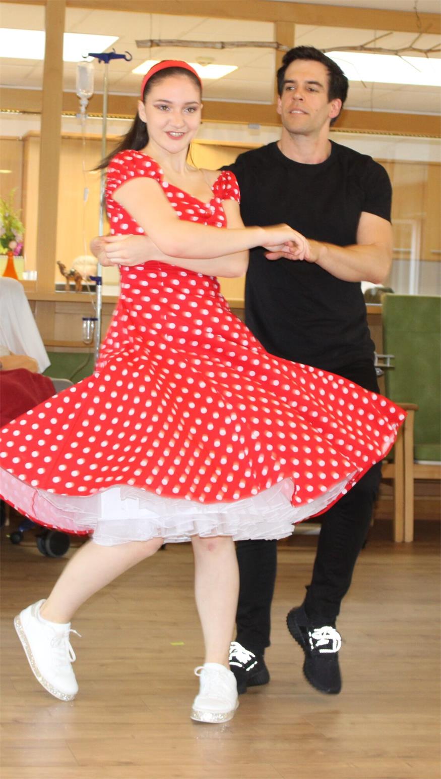 Colourful Dancers waren echter Schlager im  Pflegezentrum Weppersdorf