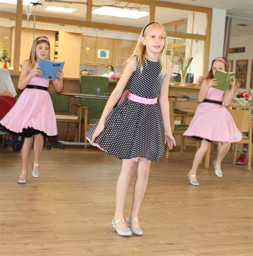 Colourful Dancers waren echter Schlager im  Pflegezentrum Weppersdorf