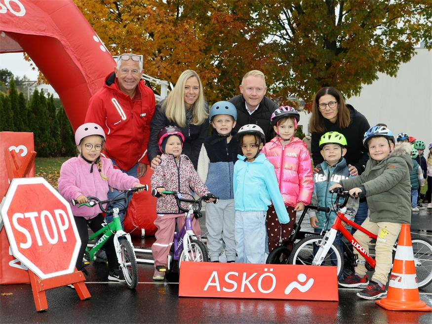 Kinder sicher am Rad