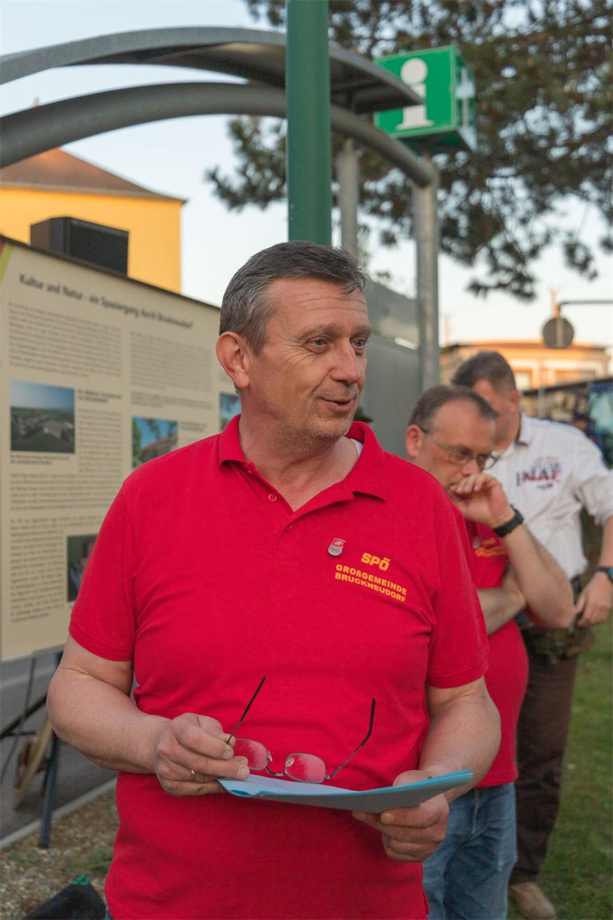 Fackelzug zum 1. Mai in Bruckneudorf und Bruck