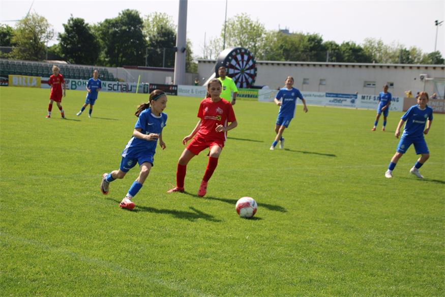 Oberloisdorfs Mädls in Parndorf erst im Halbfinale gestoppt