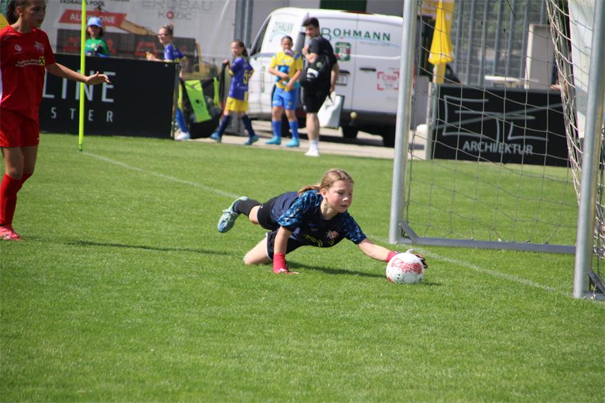 Oberloisdorfs Mädls in Parndorf erst im Halbfinale gestoppt
