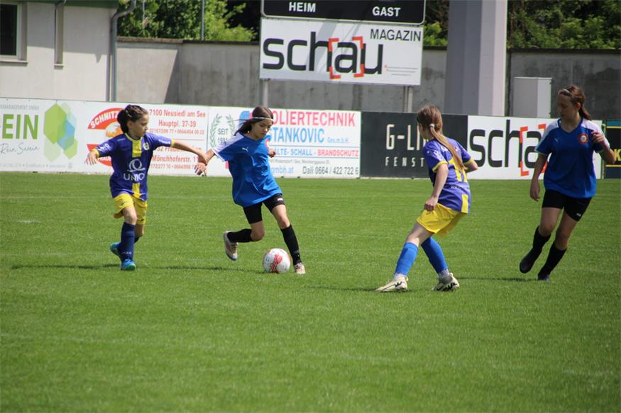 Oberloisdorfs Mädls in Parndorf erst im Halbfinale gestoppt