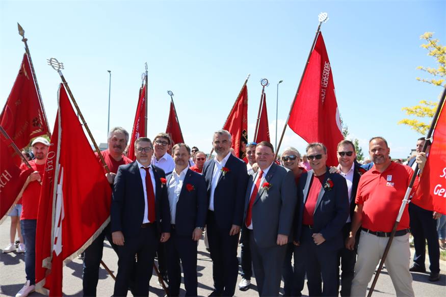 „Zusammenhalt und Miteinander“: SPÖ-Bezirksmaifeier in Lutzmannsburg