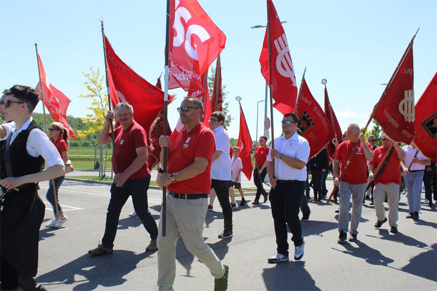 „Zusammenhalt und Miteinander“: SPÖ-Bezirksmaifeier in Lutzmannsburg