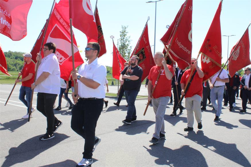 „Zusammenhalt und Miteinander“: SPÖ-Bezirksmaifeier in Lutzmannsburg