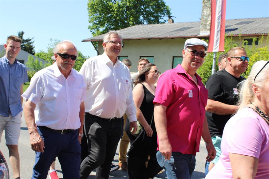 „Zusammenhalt und Miteinander“: SPÖ-Bezirksmaifeier in Lutzmannsburg