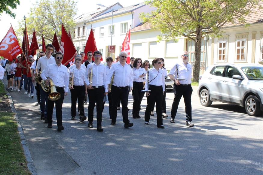 „Zusammenhalt und Miteinander“: SPÖ-Bezirksmaifeier in Lutzmannsburg