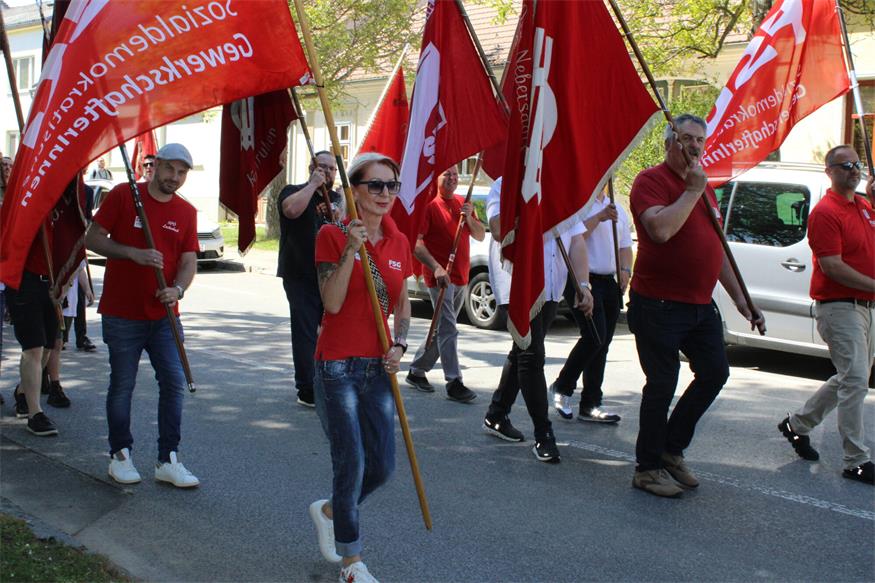 „Zusammenhalt und Miteinander“: SPÖ-Bezirksmaifeier in Lutzmannsburg