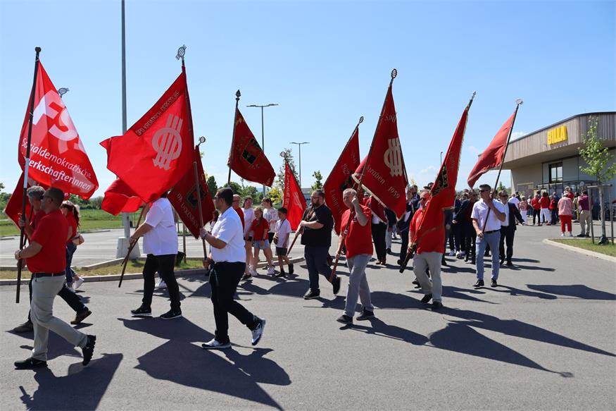 „Zusammenhalt und Miteinander“: SPÖ-Bezirksmaifeier in Lutzmannsburg