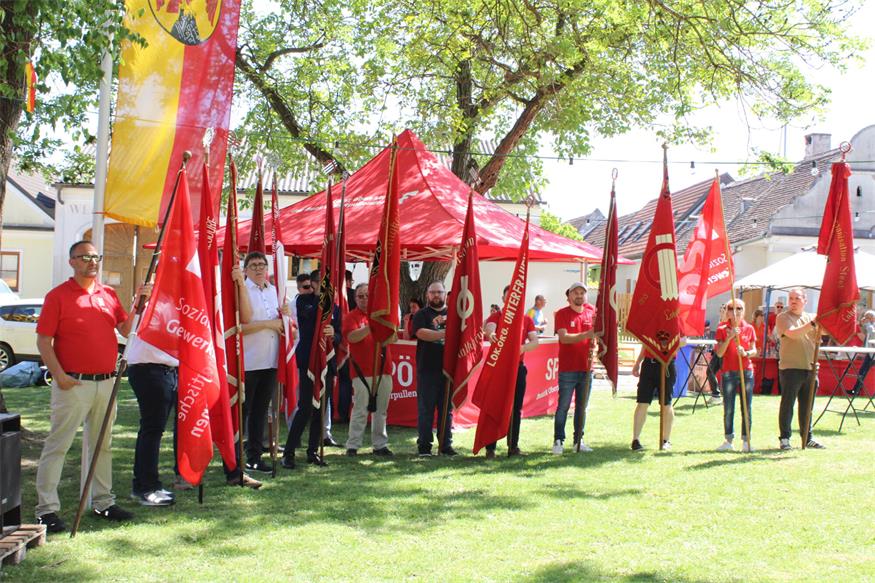 „Zusammenhalt und Miteinander“: SPÖ-Bezirksmaifeier in Lutzmannsburg