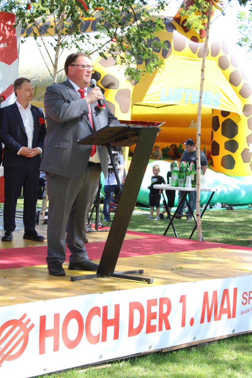 „Zusammenhalt und Miteinander“: SPÖ-Bezirksmaifeier in Lutzmannsburg