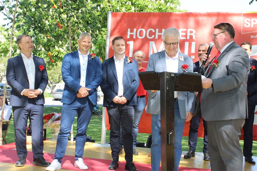 „Zusammenhalt und Miteinander“: SPÖ-Bezirksmaifeier in Lutzmannsburg