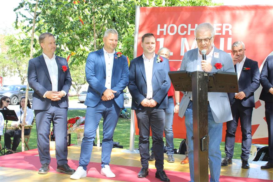 „Zusammenhalt und Miteinander“: SPÖ-Bezirksmaifeier in Lutzmannsburg