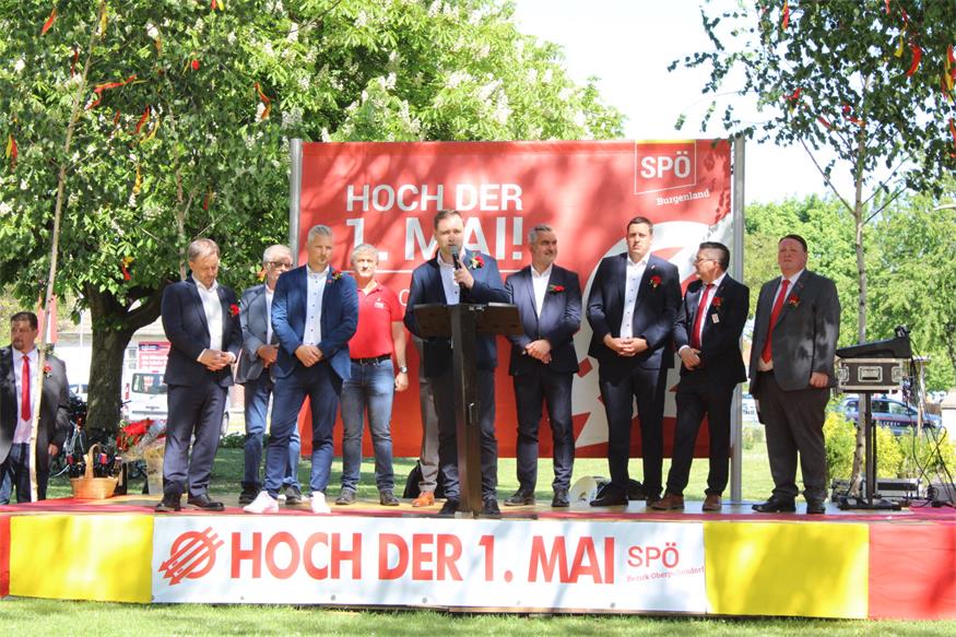 „Zusammenhalt und Miteinander“: SPÖ-Bezirksmaifeier in Lutzmannsburg