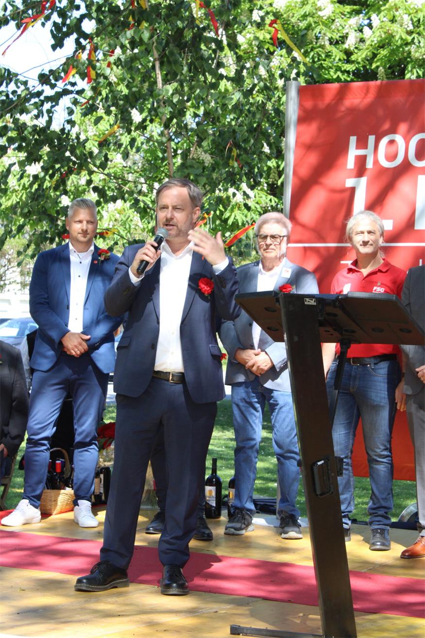 „Zusammenhalt und Miteinander“: SPÖ-Bezirksmaifeier in Lutzmannsburg