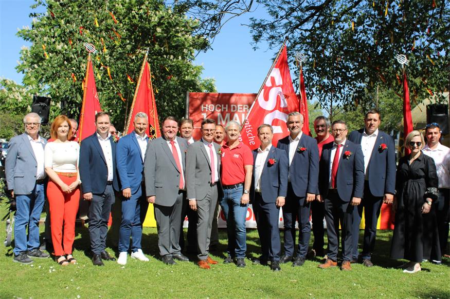 „Zusammenhalt und Miteinander“: SPÖ-Bezirksmaifeier in Lutzmannsburg