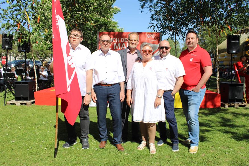 „Zusammenhalt und Miteinander“: SPÖ-Bezirksmaifeier in Lutzmannsburg