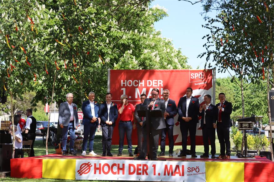 „Zusammenhalt und Miteinander“: SPÖ-Bezirksmaifeier in Lutzmannsburg