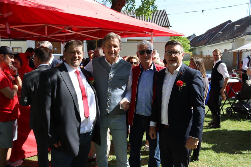 „Zusammenhalt und Miteinander“: SPÖ-Bezirksmaifeier in Lutzmannsburg