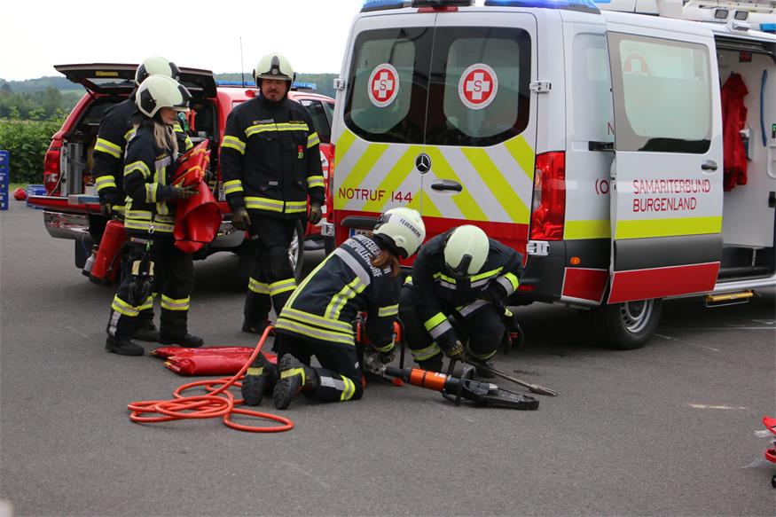 Ein actionreicher Tag bei der Feuerwehr Oberpullendorf