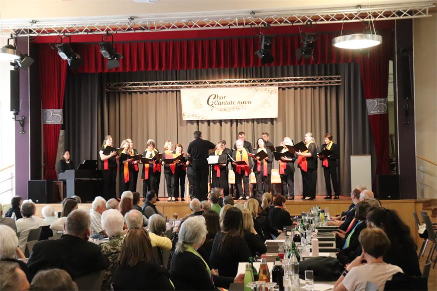 Großes Jubiläumskonzert des Neudörfler Chors „Cantate nova“