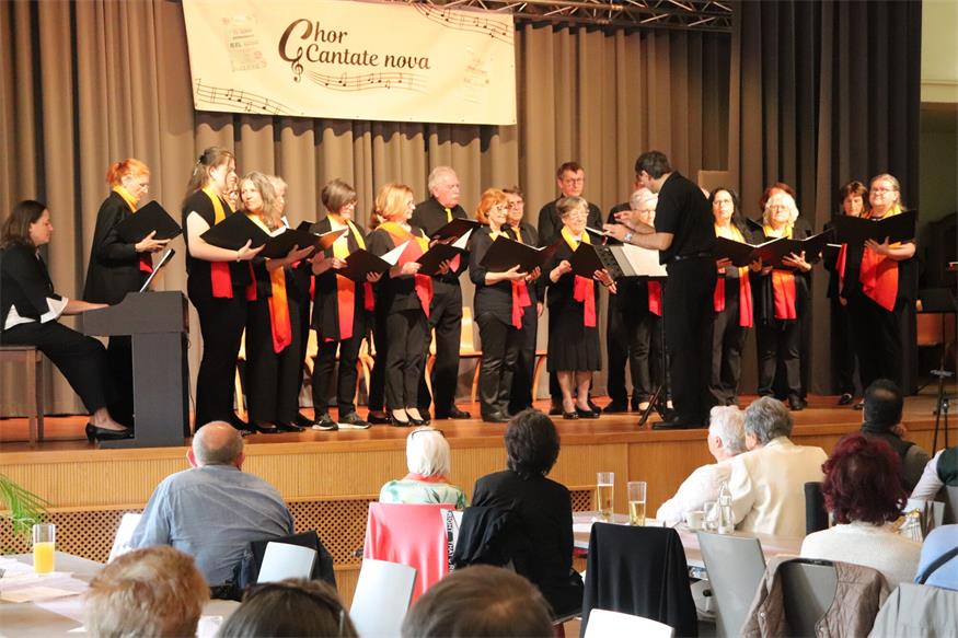 Großes Jubiläumskonzert des Neudörfler Chors „Cantate nova“