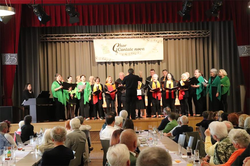 Großes Jubiläumskonzert des Neudörfler Chors „Cantate nova“