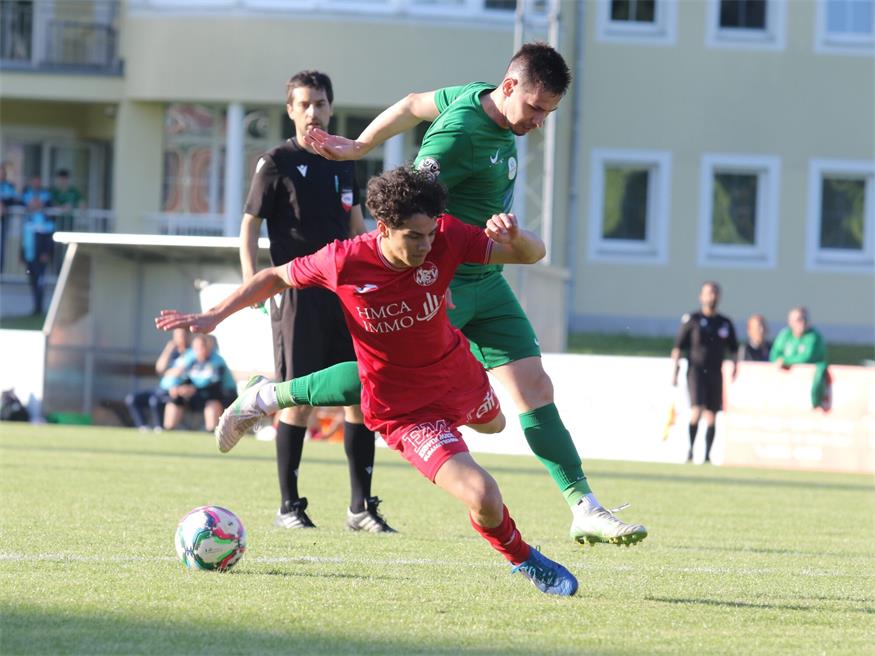 Niklas Lang sorgte mit Doppelpack für MSV-Sieg gegen den SK Pama