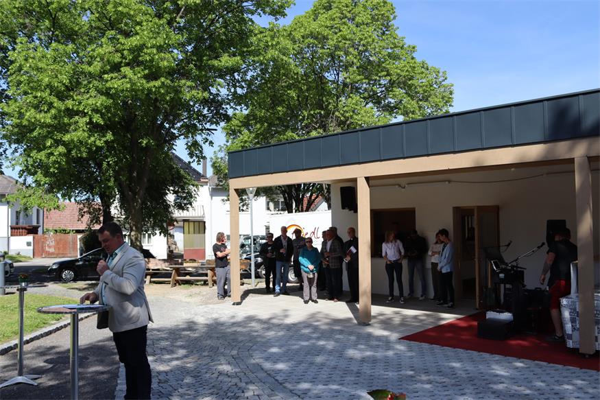 Treffpunkt für das Dorf in Weingraben eröffnet