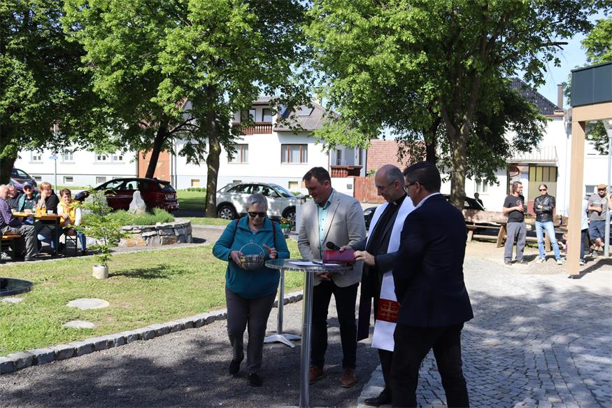 Treffpunkt für das Dorf in Weingraben eröffnet