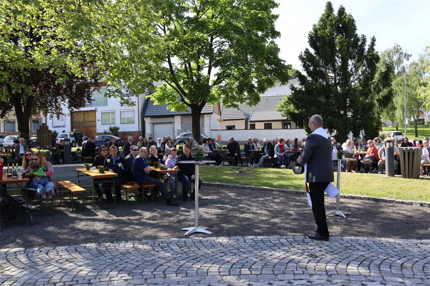 Treffpunkt für das Dorf in Weingraben eröffnet
