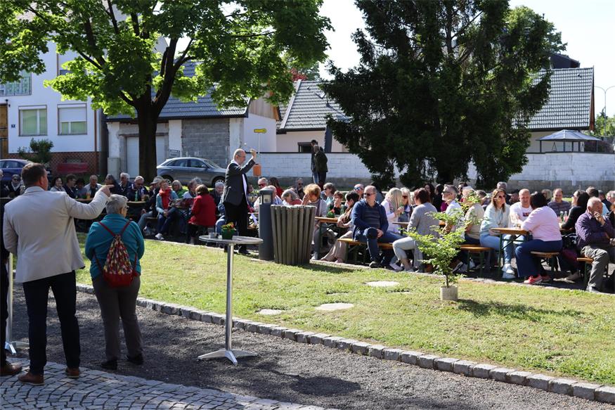Treffpunkt für das Dorf in Weingraben eröffnet