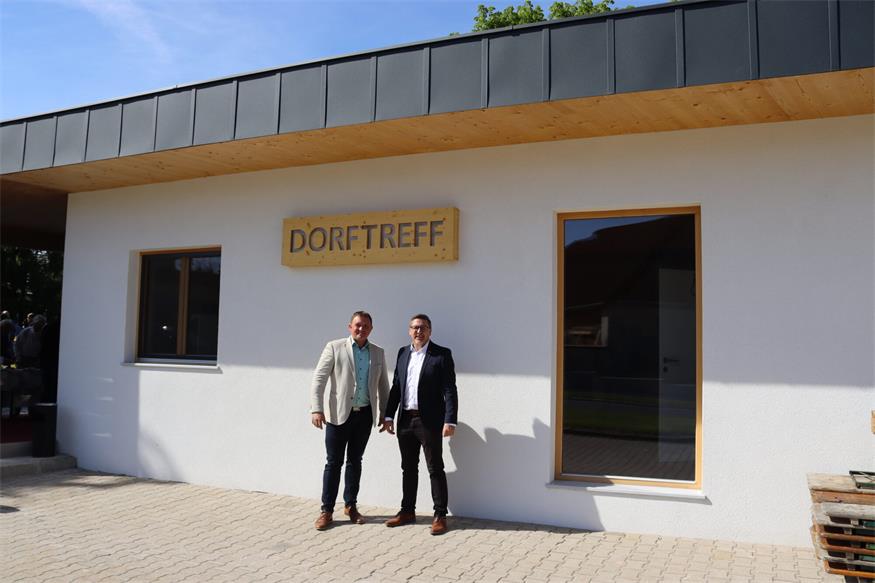 Treffpunkt für das Dorf in Weingraben eröffnet