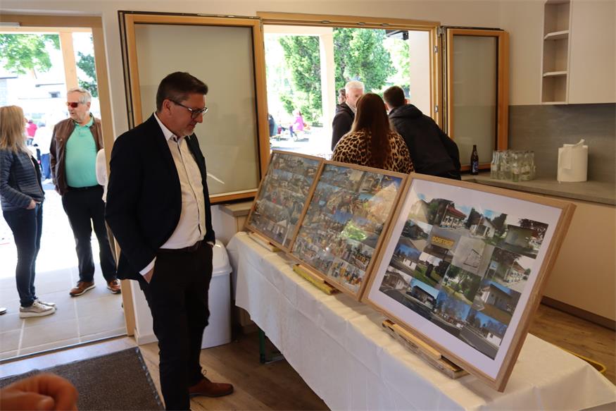 Treffpunkt für das Dorf in Weingraben eröffnet