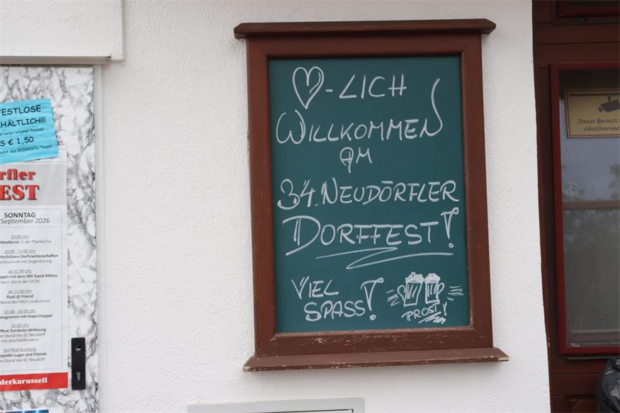 Ein Fest für alle: 34. Neudörfler Dorffest wurde ausgiebig gefeiert