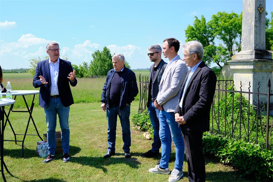 Andau: Spatenstich für Bungalows und Reihenhäuser